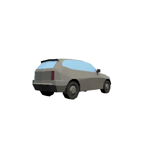 PaperCarsSUV7DayGray Variant